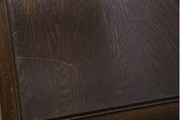 中古　神戸洋家具　永田良介商店　シックな木肌が魅力的なローテーブル(座卓)