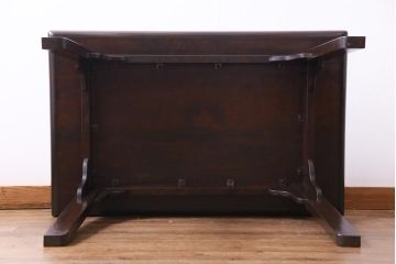 ビンテージ　中古　松本民芸家具　#70型食卓　特注サイズ　シンプルながらこだわり感じるテーブル(ダイニングテーブル、作業台)