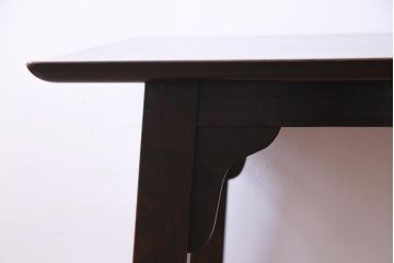 ビンテージ　中古　松本民芸家具　#70型食卓　特注サイズ　シンプルながらこだわり感じるテーブル(ダイニングテーブル、作業台)