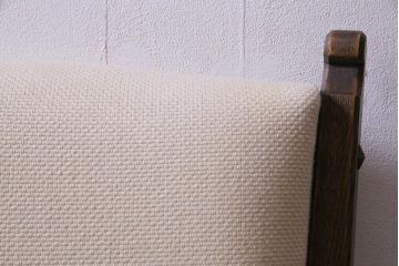 中古　神戸洋家具　永田良介商店　気品とあたたかな雰囲気が漂う1Pソファ(一人掛け、アームチェア)