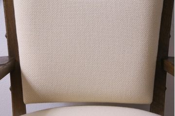 中古　神戸洋家具　永田良介商店　気品とあたたかな雰囲気が漂う1Pソファ(一人掛け、アームチェア)