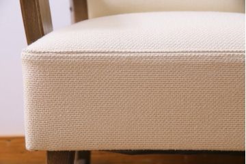 中古　神戸洋家具　永田良介商店　気品とあたたかな雰囲気が漂う1Pソファ(一人掛け、アームチェア)