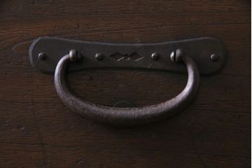 ラフジュ工房オリジナル　引き出し・扉リメイク　渋さが魅力的なリビングボード(ローボード、収納棚)