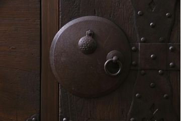 ラフジュ工房オリジナル　引き出し・扉リメイク　渋さが魅力的なリビングボード(ローボード、収納棚)