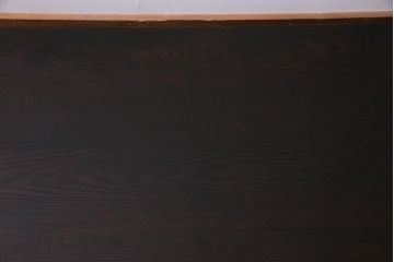 ヴィンテージ家具　ビンテージ　昭和期　栗材　浮造り仕上げ　和の趣きが魅力的なローテーブル(座卓)