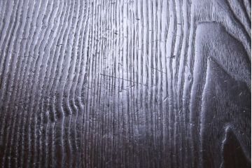 ヴィンテージ家具　ビンテージ　昭和期　栗材　浮造り仕上げ　和の趣きが魅力的なローテーブル(座卓)