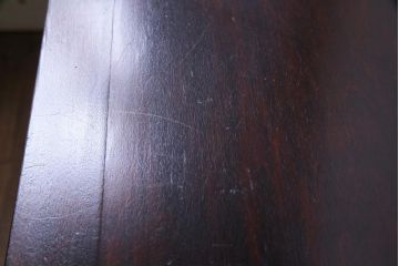 ビンテージ　脚付きリメイク　松本民芸風の和モダンなサイドボード(収納棚、チェスト、ヴィンテージ)