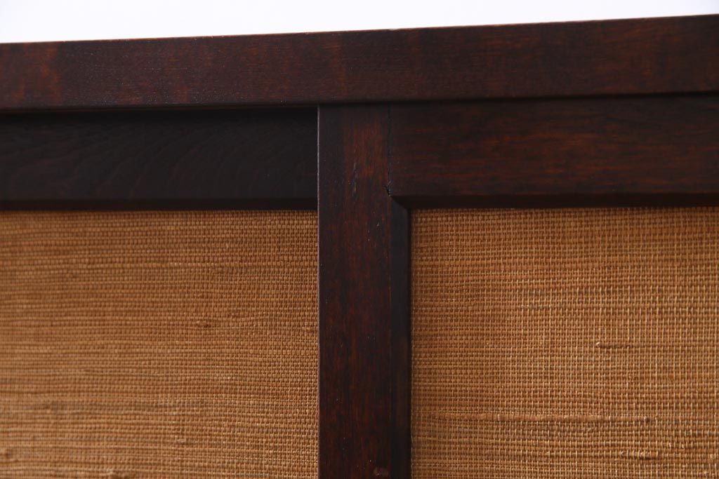 ビンテージ　脚付きリメイク　松本民芸風の和モダンなサイドボード(収納棚、チェスト、ヴィンテージ)