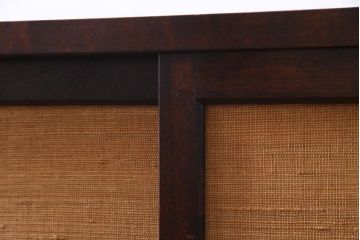 ビンテージ　脚付きリメイク　松本民芸風の和モダンなサイドボード(収納棚、チェスト、ヴィンテージ)