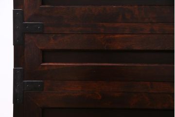 ビンテージ　脚付きリメイク　松本民芸風の和モダンなサイドボード(収納棚、チェスト、ヴィンテージ)