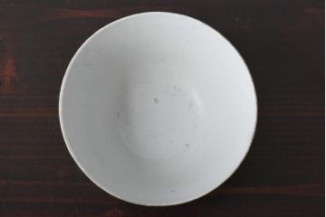 古民具・骨董　龍の図　色絵　独特な絵柄の蓋付き茶碗2客セット(和食器)