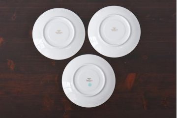 中古　Tiffany&Co.(ティファニー)　IMPERIAL　ゴールドバンドが高級感漂うカップ&ソーサー3客セット(洋食器)