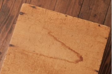 アンティーク雑貨　昭和レトロ　大きな積み木セット【立方体・薄い長方形/5ヶ組】(ディスプレイ雑貨、飾り台)