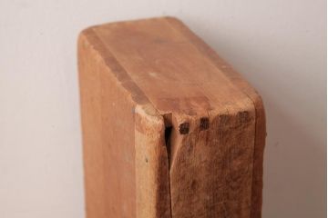 アンティーク雑貨　昭和レトロ　大きな積み木セット【四角形/5ヶ組】(ディスプレイ雑貨、飾り台)