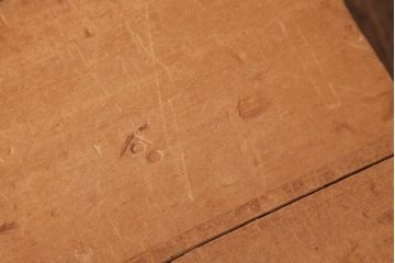 アンティーク雑貨　昭和レトロ　大きな積み木セット【四角形/5ヶ組】(ディスプレイ雑貨、飾り台)