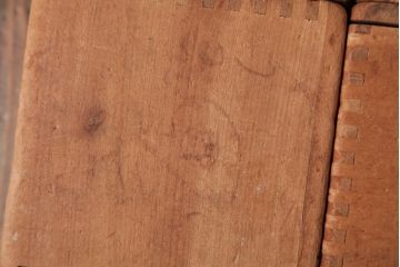 アンティーク雑貨　昭和レトロ　大きな積み木セット【四角形/10ヶ組】(ディスプレイ雑貨、飾り台)