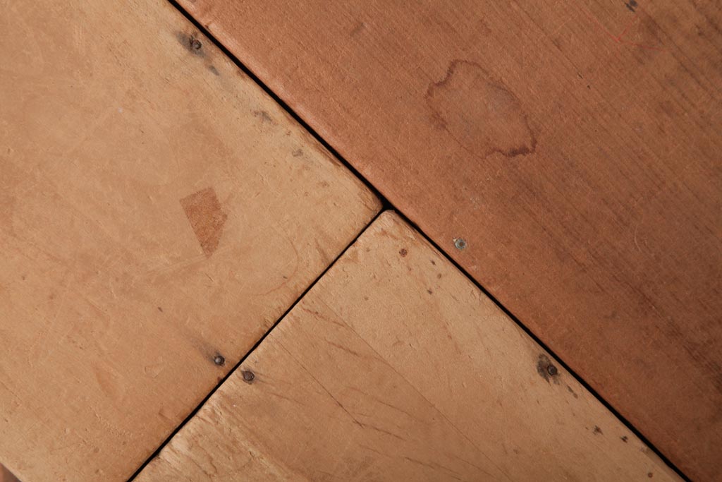 アンティーク雑貨　昭和レトロ　大きな積み木セット【四角形/10ヶ組】(ディスプレイ雑貨、飾り台)