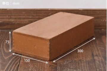 アンティーク雑貨　昭和レトロ　大きな積み木セット【四角形/10ヶ組】(ディスプレイ雑貨、飾り台)