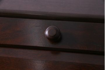 中古　松本民芸家具　#33A型　コンパクトなライティングビューロー(机、在宅ワーク、在宅用デスク)(定価約30万円)