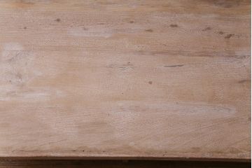 アンティーク家具　フランスアンティーク　天板古材風　シャビーな雰囲気がおしゃれなチーク材製の作業台(テーブル)