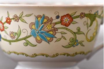 オールドノリタケ(Noritake、日陶)　月桂樹-М　米国輸出向　カップ&ソーサー2客セット(洋食器)