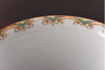 オールドノリタケ(Noritake、日陶)　月桂樹-М　米国輸出向　カップ&ソーサー2客セット(洋食器)