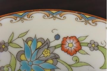 オールドノリタケ(Noritake、日陶)　月桂樹-М　米国輸出向　カップ&ソーサー2客セット(洋食器)