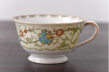 オールドノリタケ(Noritake、日陶)　月桂樹-日陶印　カップ&ソーサー(洋食器)