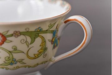 オールドノリタケ(Noritake、日陶)　月桂樹-日陶印　カップ&ソーサー(洋食器)