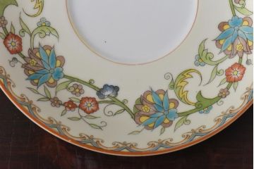 オールドノリタケ(Noritake、日陶)　月桂樹-日陶印　カップ&ソーサー(洋食器)