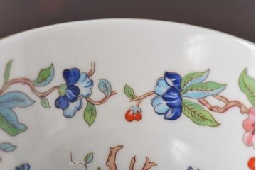 中古　AYNSLEY(エインズレイ)　Pembroke(ペンブロック)　アセンズ　ピンク　カップ&ソーサー2客セット(洋食器)