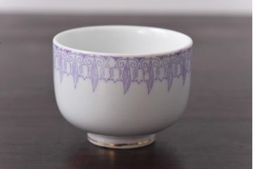 オールドメイトー(名古屋製陶所、名陶)　蓋付湯呑茶碗5客&プレートセット(盛皿、食器)