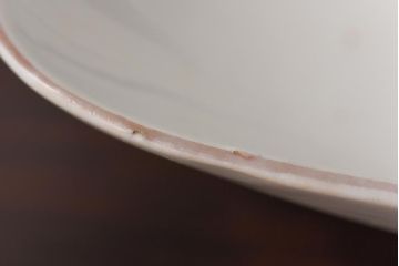 古民具　富永製　水仙図　情緒あふれる角皿5枚セット(小皿、銘々皿、和食器)