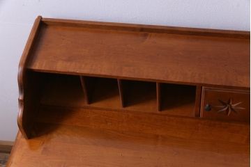 中古　ETHAN ALLEN(イーセンアーレン)　アメリカンカントリースタイルにおすすめなデスク(机、在宅ワーク、在宅用ワークデスク)