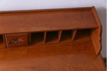 中古　ETHAN ALLEN(イーセンアーレン)　アメリカンカントリースタイルにおすすめなデスク(机、在宅ワーク、在宅用ワークデスク)