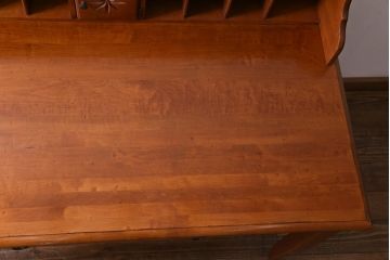 中古　ETHAN ALLEN(イーセンアーレン)　アメリカンカントリースタイルにおすすめなデスク(机、在宅ワーク、在宅用ワークデスク)