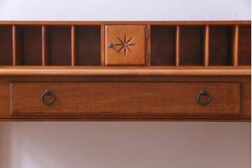 中古　ETHAN ALLEN(イーセンアーレン)　アメリカンカントリースタイルにおすすめなデスク(机、在宅ワーク、在宅用ワークデスク)