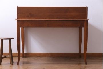 中古　ETHAN ALLEN(イーセンアーレン)　アメリカンカントリースタイルにおすすめなデスク(机、在宅ワーク、在宅用ワークデスク)