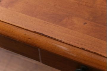 中古　ETHAN ALLEN(イーセンアーレン)　アメリカンカントリースタイルにおすすめなデスク(机、在宅ワーク、在宅用ワークデスク)