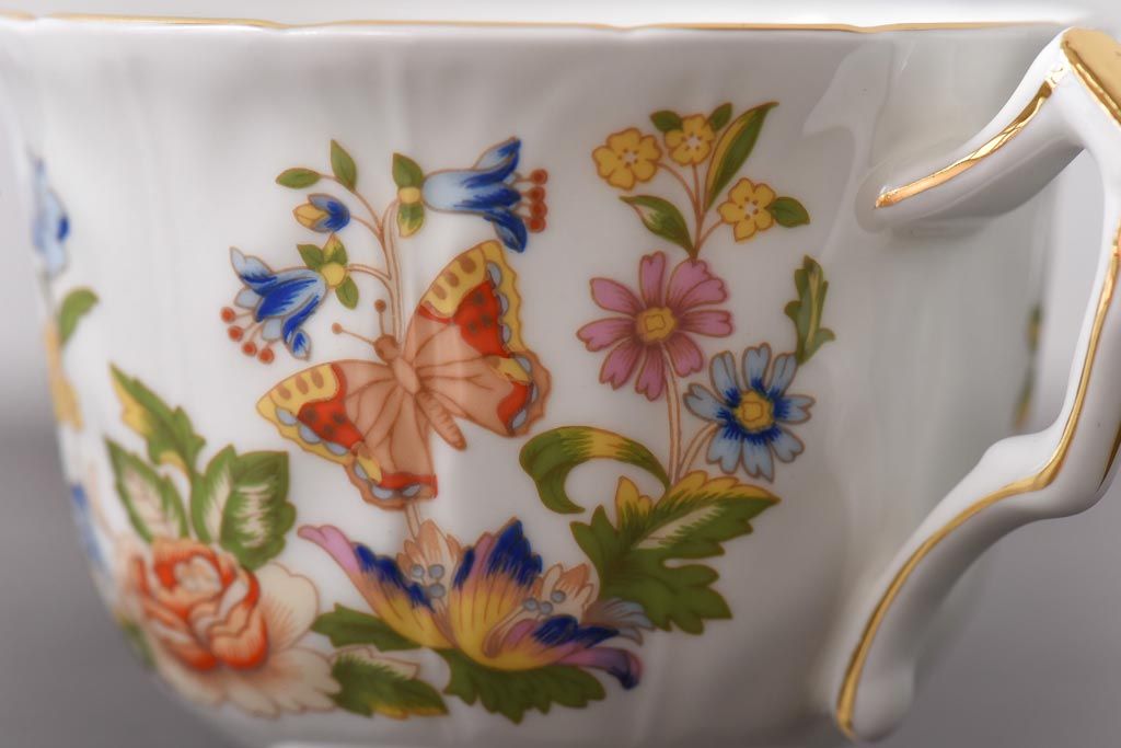 エインズレイ　コテージガーデン　フラワースタンド　花瓶　2本　AYNSLEY エインズレイ コテージガーデン フラワースタンド 花瓶 2本 AYNSLEY