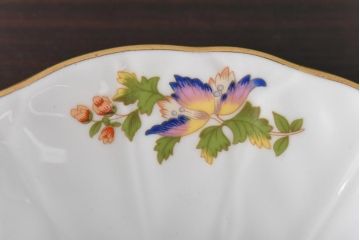 中古　AYNSLEY(エインズレイ)　コテージガーデン　色彩豊かなカップ&ソーサー2客セット