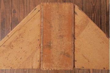 アンティーク雑貨　昭和レトロ　大きな積み木セット【マルチ・大/3ヶ組】(飾り台、花台、ディスプレイ雑貨)