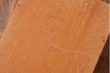 アンティーク雑貨　昭和レトロ　大きな積み木セット【マルチ/9ヶ組】(飾り台、花台、ディスプレイ雑貨)(2)