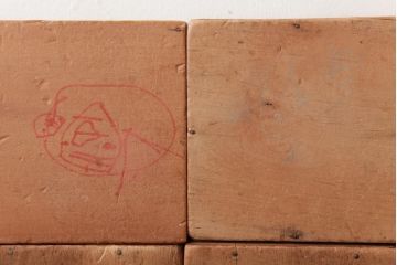 アンティーク雑貨　昭和レトロ　大きな積み木セット【マルチ/15ヶ組】(飾り台、花台、ディスプレイ雑貨)(1)