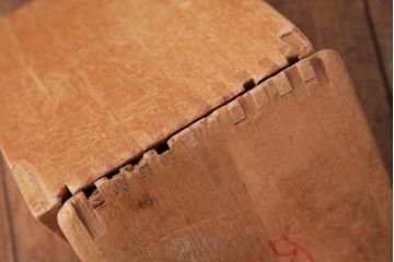 アンティーク雑貨　昭和レトロ　大きな積み木セット【マルチ/15ヶ組】(飾り台、花台、ディスプレイ雑貨)(1)