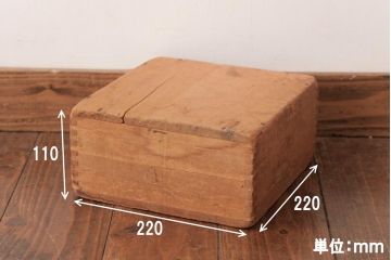 アンティーク雑貨　昭和レトロ　大きな積み木セット【マルチ/15ヶ組】(飾り台、花台、ディスプレイ雑貨)(1)