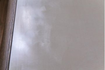 中古　神戸洋家具　永田良介商店　ガラスケースを兼ねたキャスター付きサイドテーブル(ディスプレイケース、サイドキャビネット)