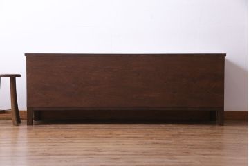 ラフジュ工房オリジナル　引き出しリメイク　和モダンなお部屋づくりにぴったりなリビングボード(ローボード、収納棚)