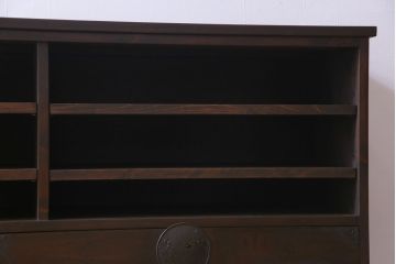 ラフジュ工房オリジナル　引き出しリメイク　素朴な丸金具のリビングボード(テレビボード、ローボード、収納棚)