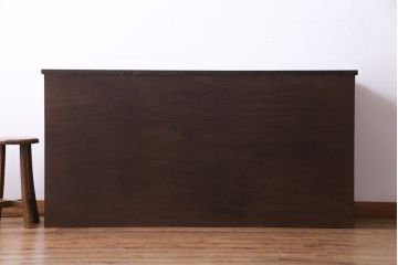 ラフジュ工房オリジナル　引き出しリメイク　素朴な丸金具のリビングボード(テレビボード、ローボード、収納棚)